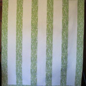 Summer Breeze Quilt Full Queen 81x91 Sage Green